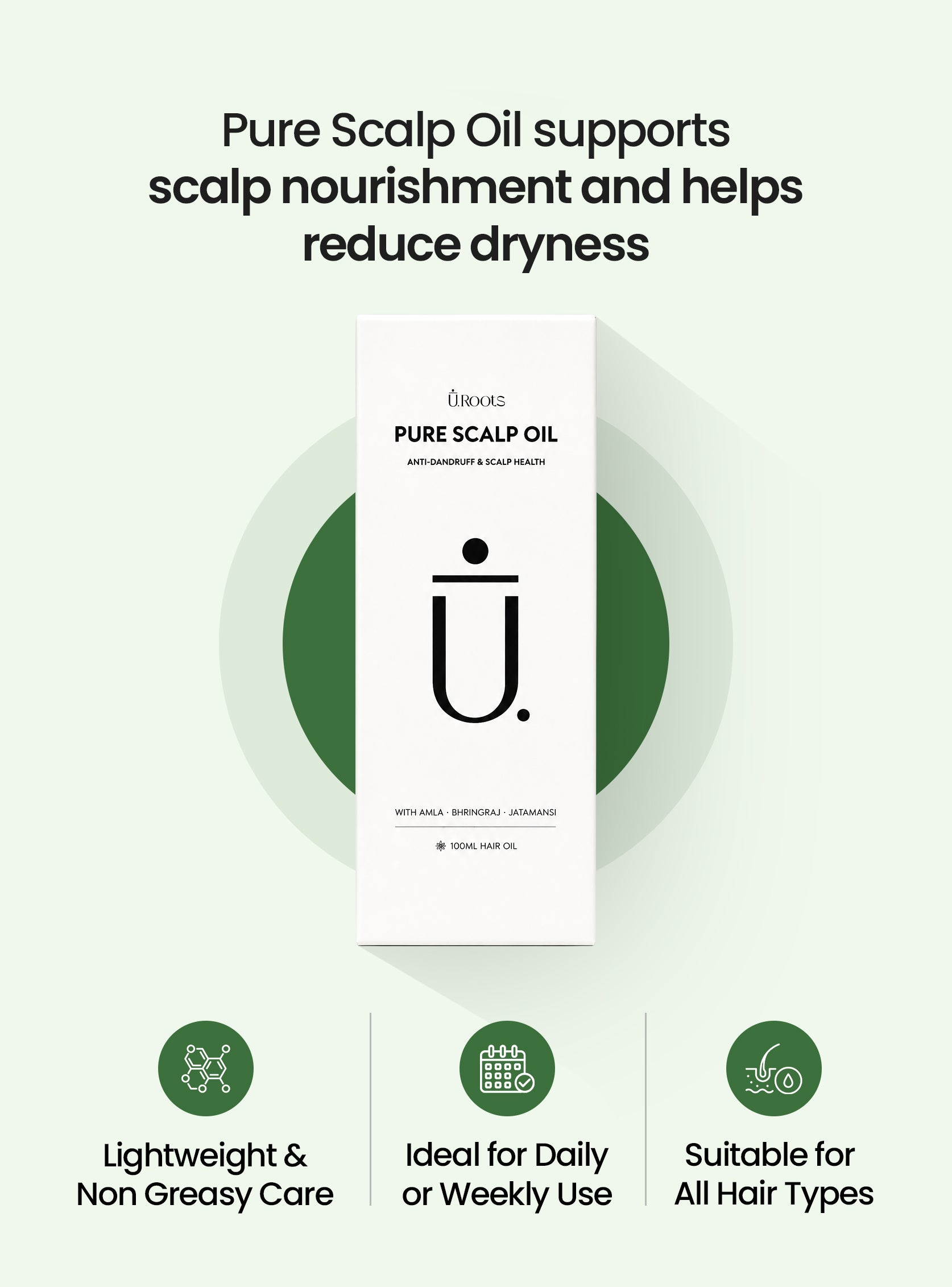 Pure Scalp Oil benefits